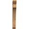 Ekena Millwork Imperial Slat Smooth Bracket, Western Red Cedar, 5 1/2"W x 36"D x 48"H BKT06X36X48IMP06SWR - alternate 3